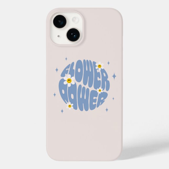 Coques Case-Mate iPhone Slogan d'alimentation des fleurs (Verso)