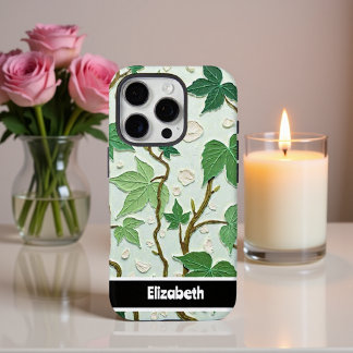 Coques iPhone 16 Pro Smartphone 3D Impasto Floral Bloom
