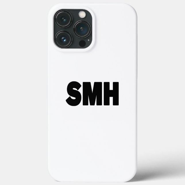 Coques Case-Mate iPhone SMH | Écart de texte (Verso)