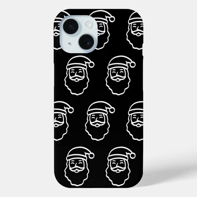 Coques Case-Mate iPhone Smile with Santa (Verso)