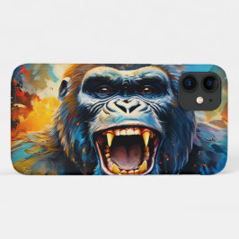Case-Mate iPhone Case Smiling gorilla
