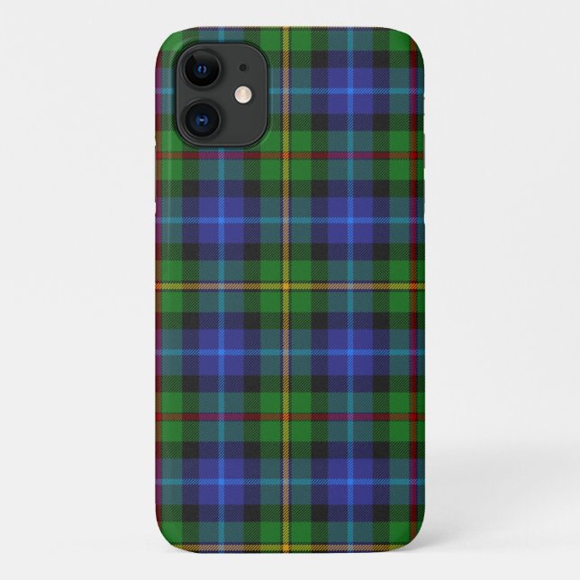 Coques Case-Mate iPhone Smith Clan Scottish Tartan Plaid Motif (Dos)