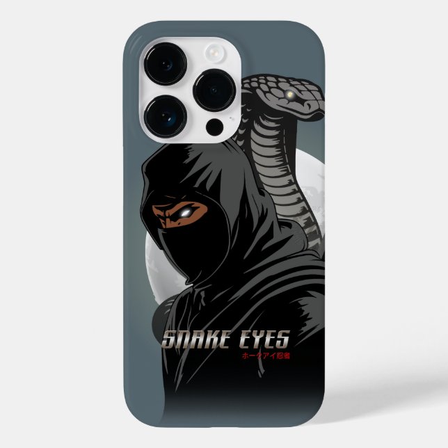 Coques Case-Mate iPhone Snake Eyes Ninja (Verso)
