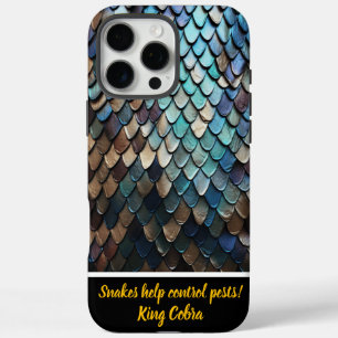 Coques iPhone 16 Pro Max Snakeskin présente la beauté de la nature