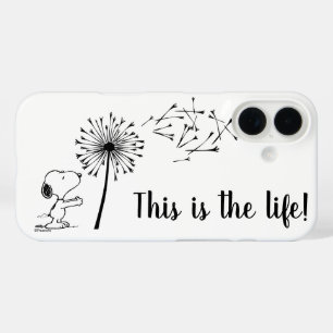 Coques iPhone 16 Snoopy Avec Dandelion
