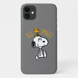 Coques iPhone 16 Snoopy & Woodstock - Tous les sourires