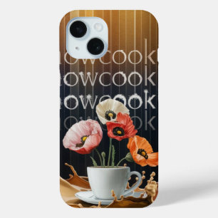 Coque Pour iPhone 15 SnowCookies® : Une fusion entre art et typographie
