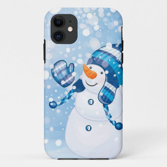 Coques Case-Mate iPhone Snowman (Dos)