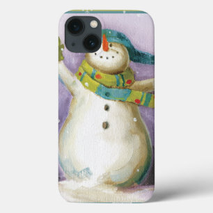 Case-Mate iPhone Case Snowman avec Mittens d'hiver