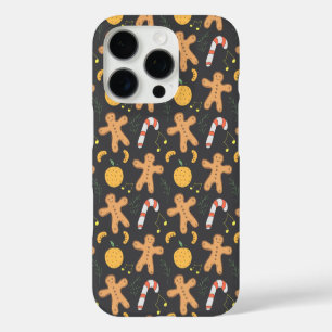 Coques iPhone 16 Pro Snowmans & Snowflakes Motif sans couture