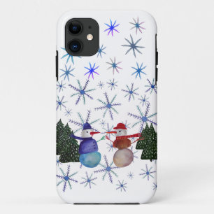 Case-Mate iPhone Case Snowmen Winter Joy