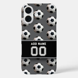 Coques iPhone 16 Soccer classique Jeux de football Cool