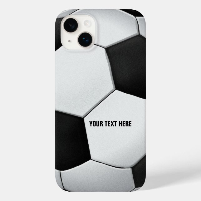 Coques Case-Mate iPhone Soccer classique | Jeux de football Cool (Verso)