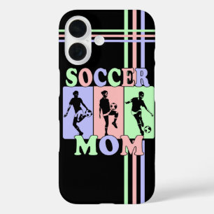 Coques iPhone 16 Soccer Mom Pastels