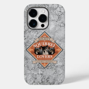 Coque Pour iPhone 14 Pro Société des amoureux d'écureuils - drôles Coque-M