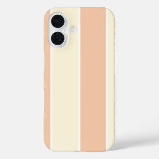 Coques iPhone 16 Soft Color Vertical Stripe Pattern Design