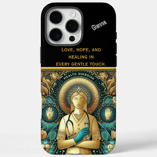 Coques Case-Mate iPhone Soins infirmière praticienne montre la compassion (Verso)