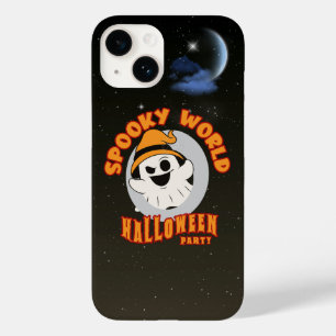 Coque Pour iPhone 14 Soirée Halloween de Spooky World