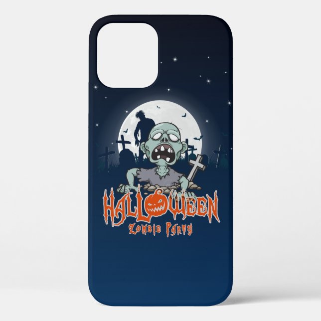 Coques Case-Mate iPhone Soirée Zombie Halloween |  (Verso)
