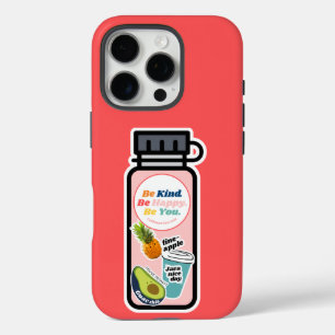 Coques iPhone 16 Pro Sois Gentil ! Sois Heureux ! Sois Toi. Boîtier de 
