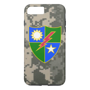 Coques Pour iPhone soixante-quinzième Régiment de Rangers DUI "arm