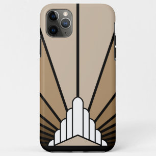 Case-Mate iPhone Case Soleil Art déco bronzé
