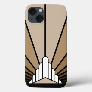 Case-Mate iPhone Case Soleil Art déco bronzé