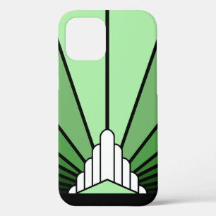 Case-Mate iPhone Case Soleil Art déco en vert