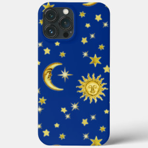 Coques Pour iPhone Soleil, Lune et étoiles