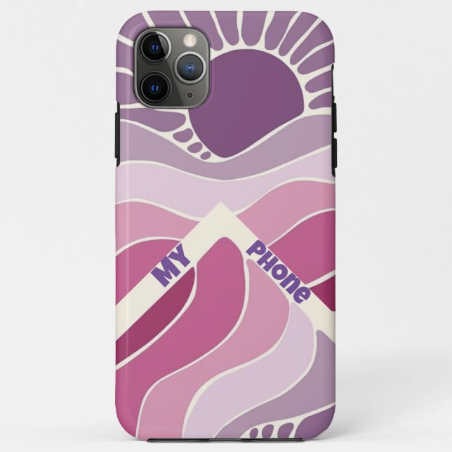 Coques Case-Mate iPhone soleil ondulé (Dos)