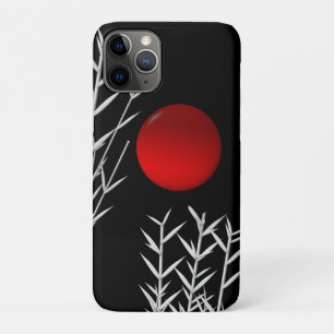Case-Mate iPhone Case Soleil rouge noir blanc zen