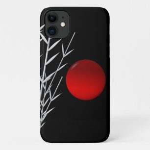 Case-Mate iPhone Case Soleil rouge noir blanc zen