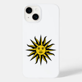 Coque Pour iPhone 14 Soleil souriant