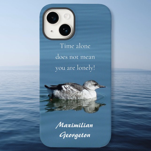Coques Case-Mate iPhone Solitude - Ocean Duck (Solitude Photography - Ocean Duck Case-Mate iPhone Case by Leapfroglisics Shop)