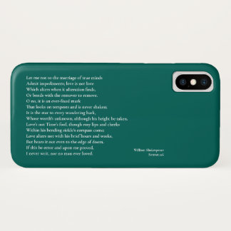 Case-Mate iPhone Case Sonnet 116Laissez-moi ne pas parler du mariage des