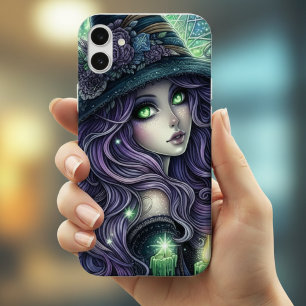 Coques iPhone 16 Sorcière Céleste Mystique