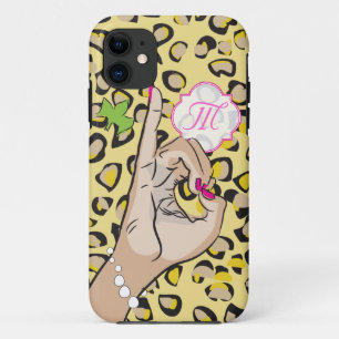 Case-Mate iPhone Case Sorority Life rose et vert