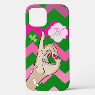 Case-Mate iPhone Case Sorority Life rose et vert