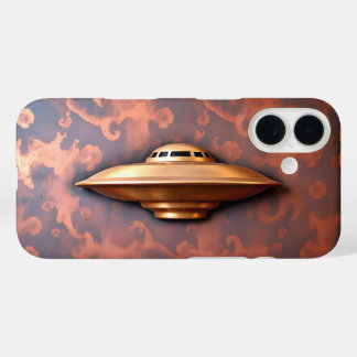 Coques iPhone 16 Soucoupe volante extraterrestre