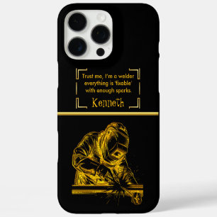 Coques iPhone 16 Pro Max Soudage avec brillance