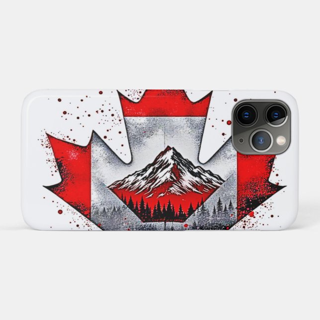 Coques Case-Mate iPhone Soul Maple Leaf Mountain (Dos (Horizontal))