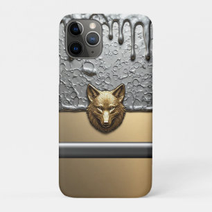 Case-Mate iPhone Case Soulagement de Loup Doré avec Effet de Goutte de M