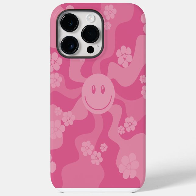 Coques Case-Mate iPhone Sourire - rose (Verso)