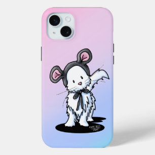 Coque iPhone 15 Mini Souris Kitty KiniArt