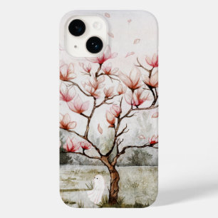Coque Pour iPhone 14 Sous L'Arbre De Magnolia