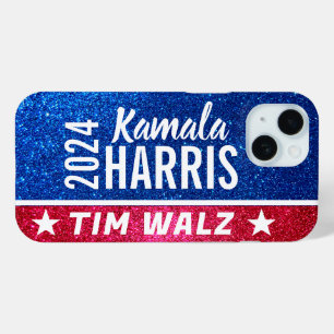 Coque Pour iPhone 15 Soutenez Kamala Harris 2024 Progrès et unité