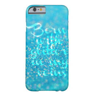 Coque Barely There iPhone 6 Soutenu avec des parties scintillantes dans ma