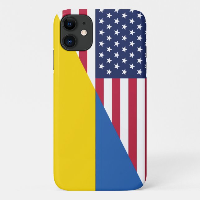 Coques Case-Mate iPhone Soutien américain à l'Ukraine Sherpa Blanket (Dos)