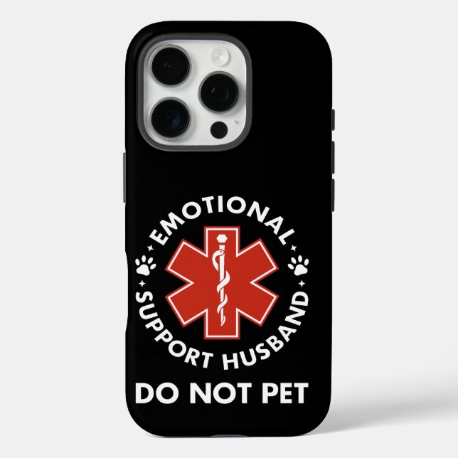 Coques Case-Mate iPhone Soutien émotionnel Mari ne pas animal de compagnie (Verso)
