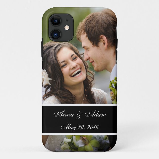 Coques Case-Mate iPhone Souvenir de photo de mariage (Dos)